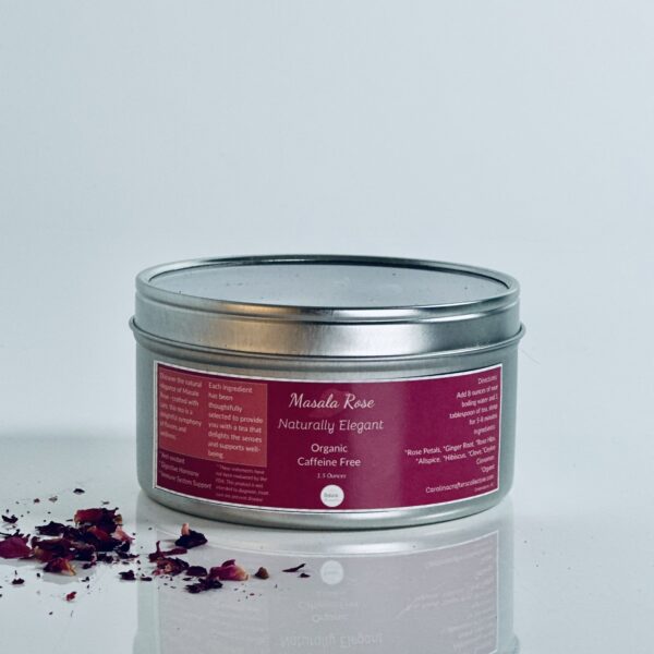 Masala Rose Organic Wellness Herbal Tea, Immune Boosting Support, Anti-Inflammatory Properties, Digestive Support