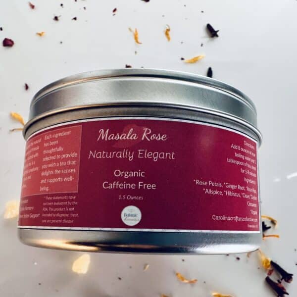 Masala Rose Organic Wellness Herbal Tea, Immune Boosting Support, Anti-Inflammatory Properties, Digestive Support