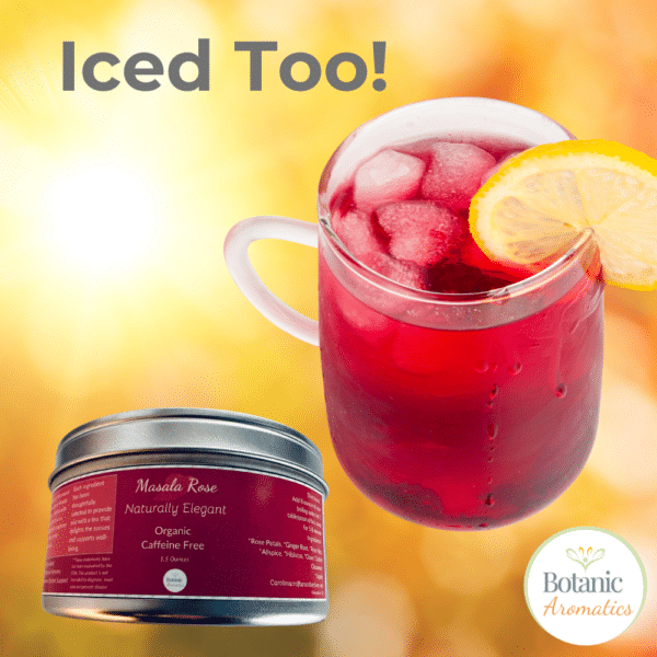 Masala Rose Organic Wellness Herbal Tea, Immune Boosting Support, Anti-Inflammatory Properties, Digestive Support