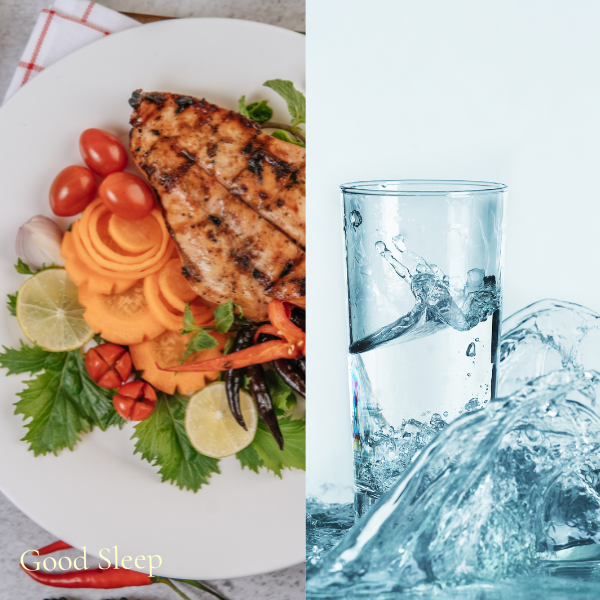 Diet and Hydration for better sleep