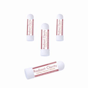 Radiant Clarity essential oil inhaler for menopause brain fog relief by Botanic Aromatics